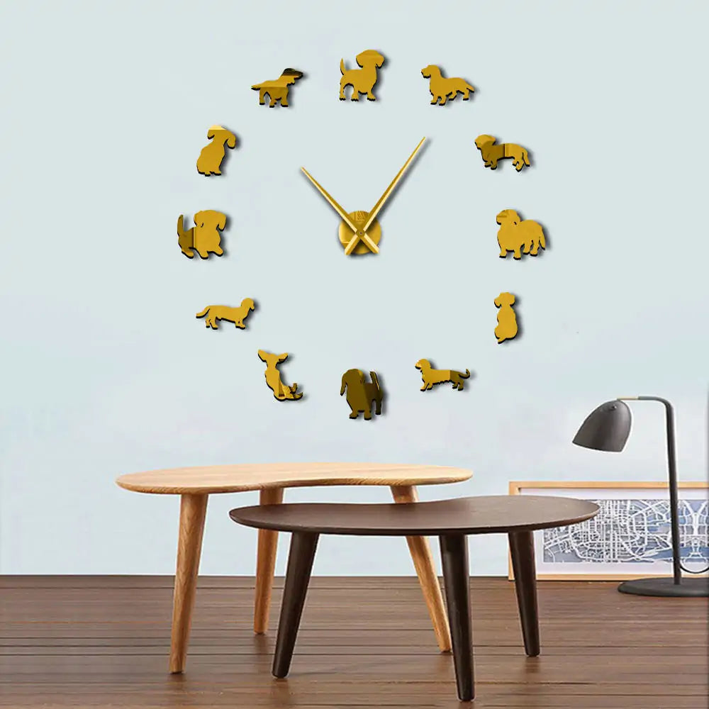 Wall Art Silent Movement Clock