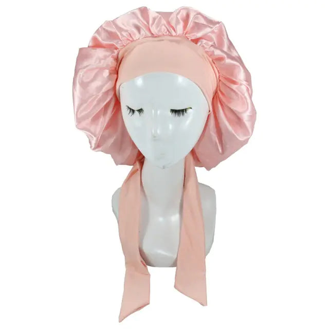 Women Satin Sleeping/Shower Cap