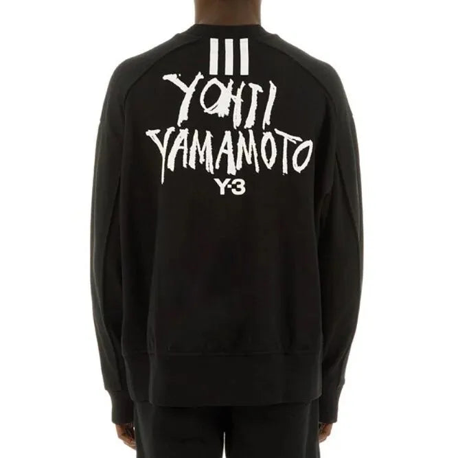 Y-3 Print Sweatshirt Trendy Comfortable Fashion