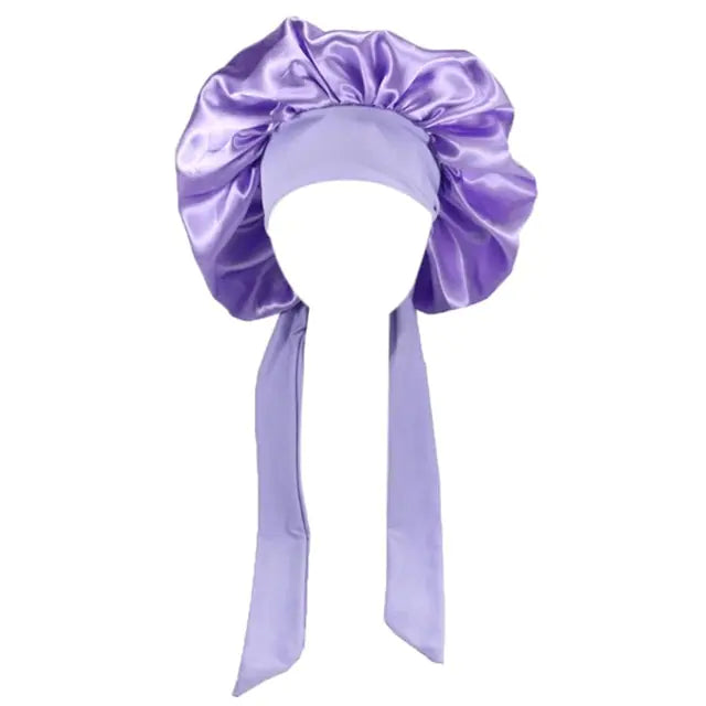 Women Satin Sleeping/Shower Cap