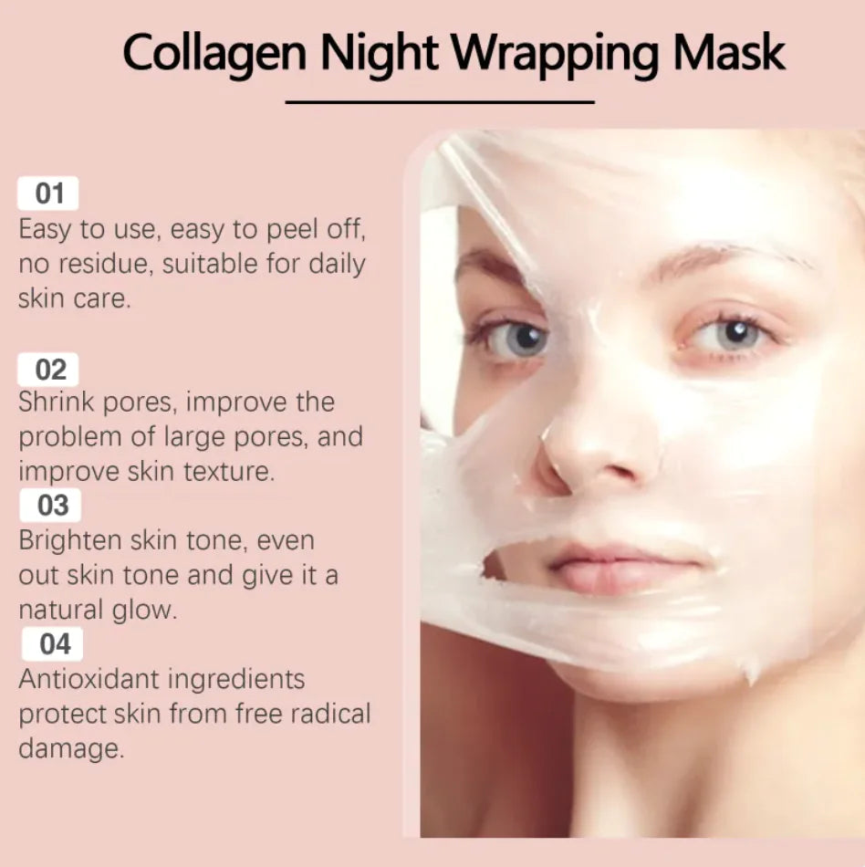 Collagen Cleansing and Moisturizing Tearing Mask