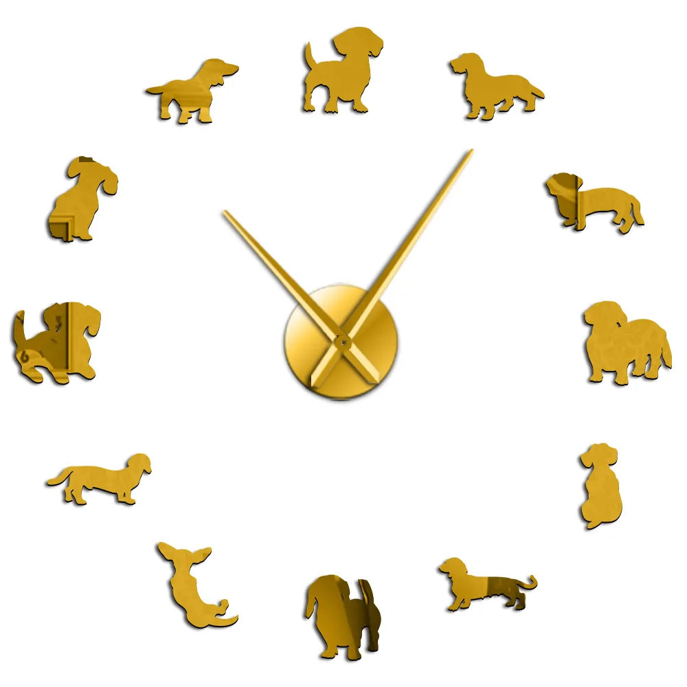 Wall Art Silent Movement Clock