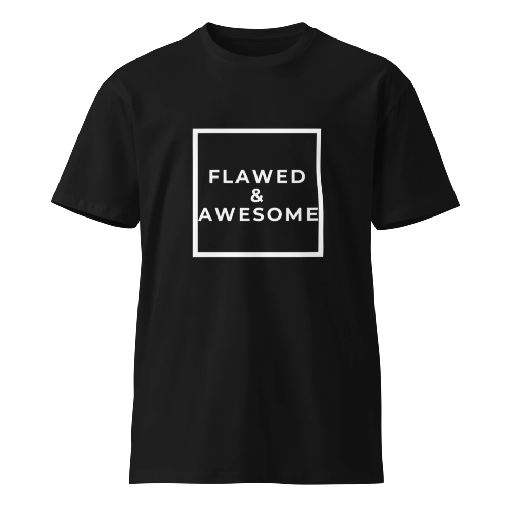 Flawed & Awesome Unisex Premium T-Shirt | AS Color 5001T