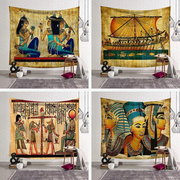 Abstract Art Tapestry Egypt Style