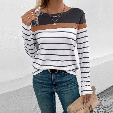 Casual Striped Top