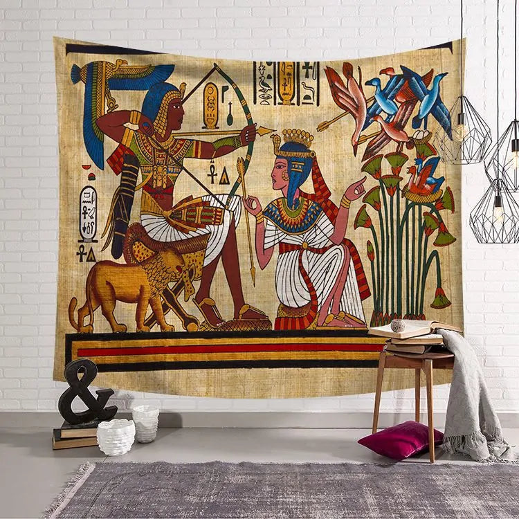 Abstract Art Tapestry Egypt Style