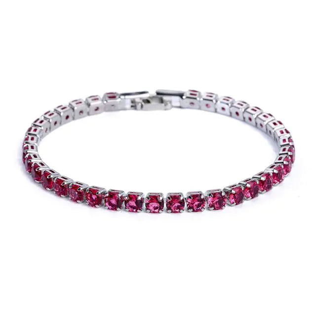 4.0mm Zircon Crystal Bracelet