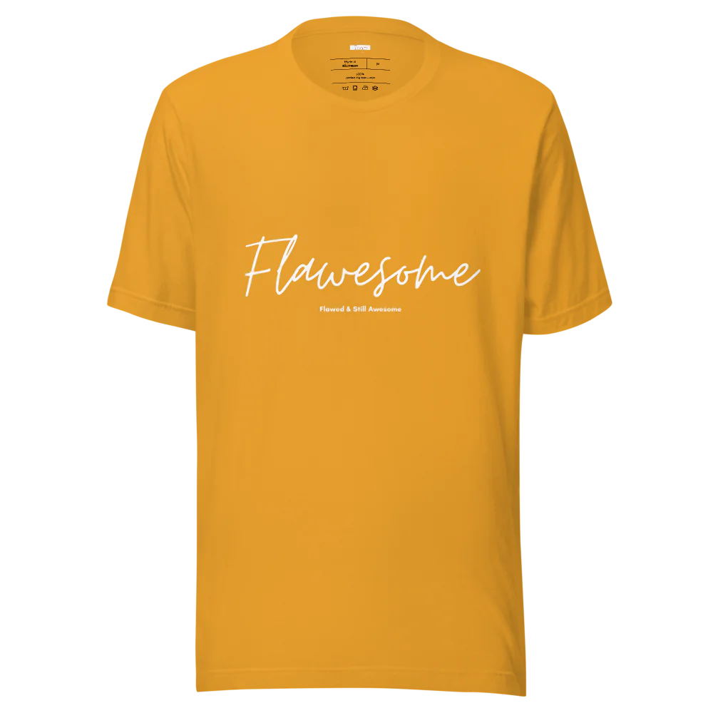 Flawesome Unisex Staple T-Shirt | Bella + Canvas 3001